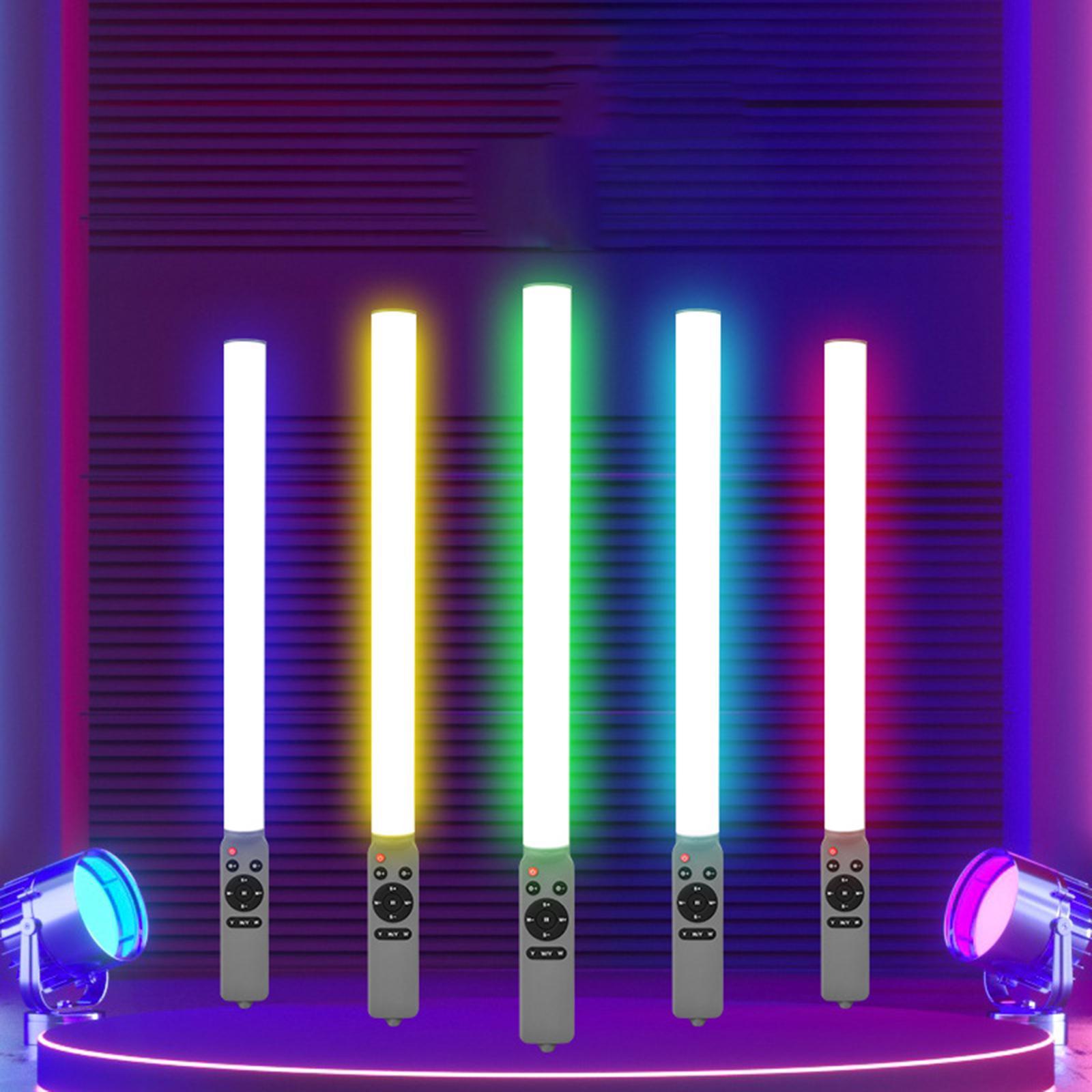 LED Video Light camera Portable with RGB  with RGB  46.5x4cm