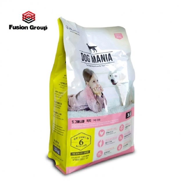 Thức ăn hạt cho chó nhỏ DOG MANIA PUPPY 3KG