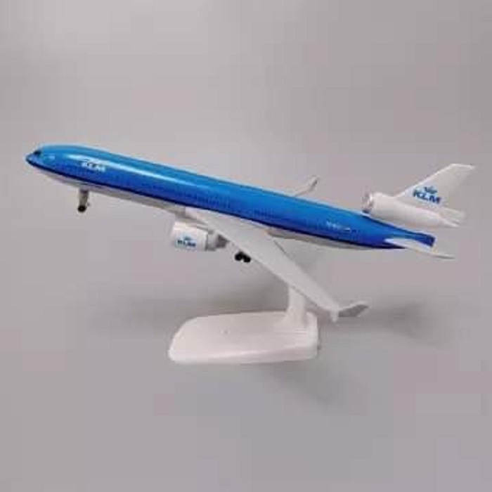 Mô hình máy bay KLM MD-11 20cm có bánh xe