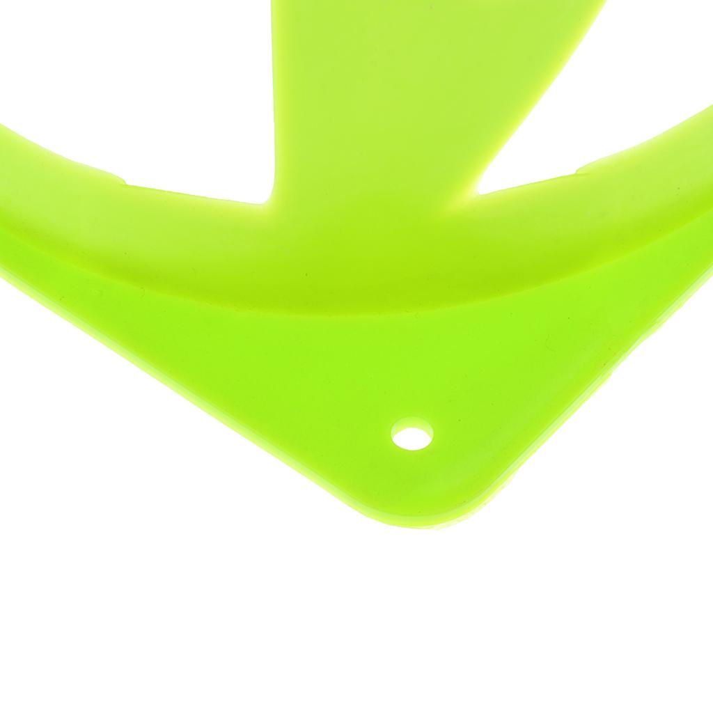 5 Pieces 9'' PE Sport Training Traffic Cone For Soccer Football Basketball