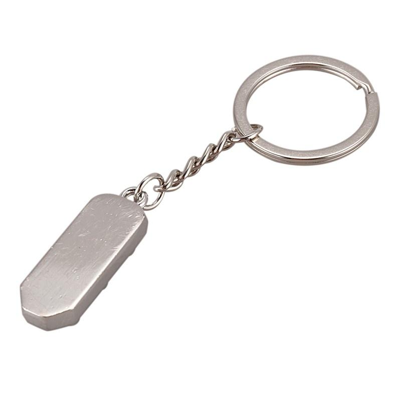 New Mini Traffic Light Car Key Ring Chain Classic 3D Keyfob Keychain Gift