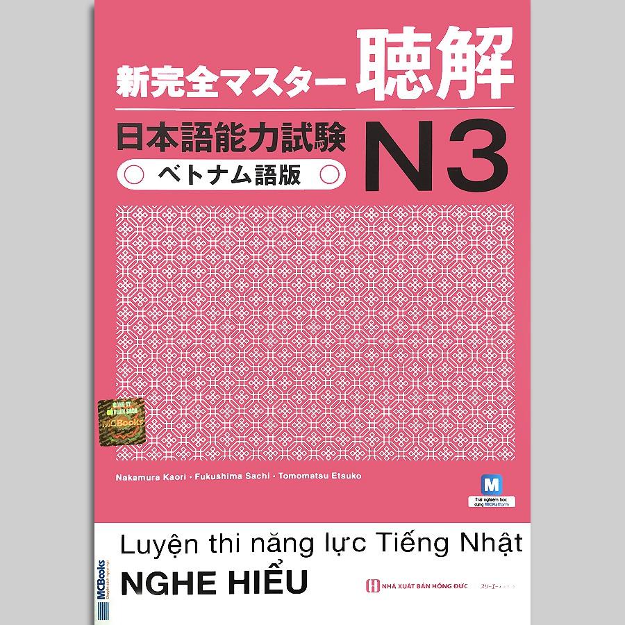 Sách - Luyện Thi Năng Lực Tiếng Nhật Nghe Hiểu N3