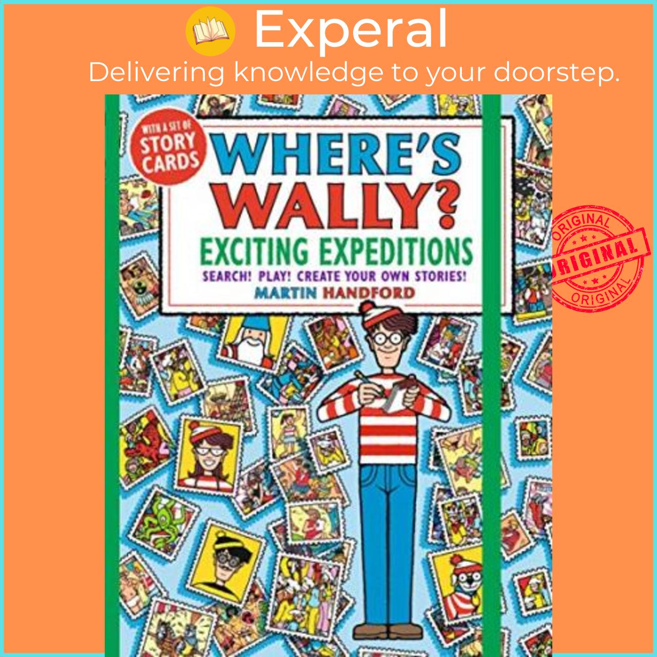 Sách - Where's Wally? Exciting Expeditions : Search! Play! Create Your Own St by Martin Handford (UK edition, paperback)