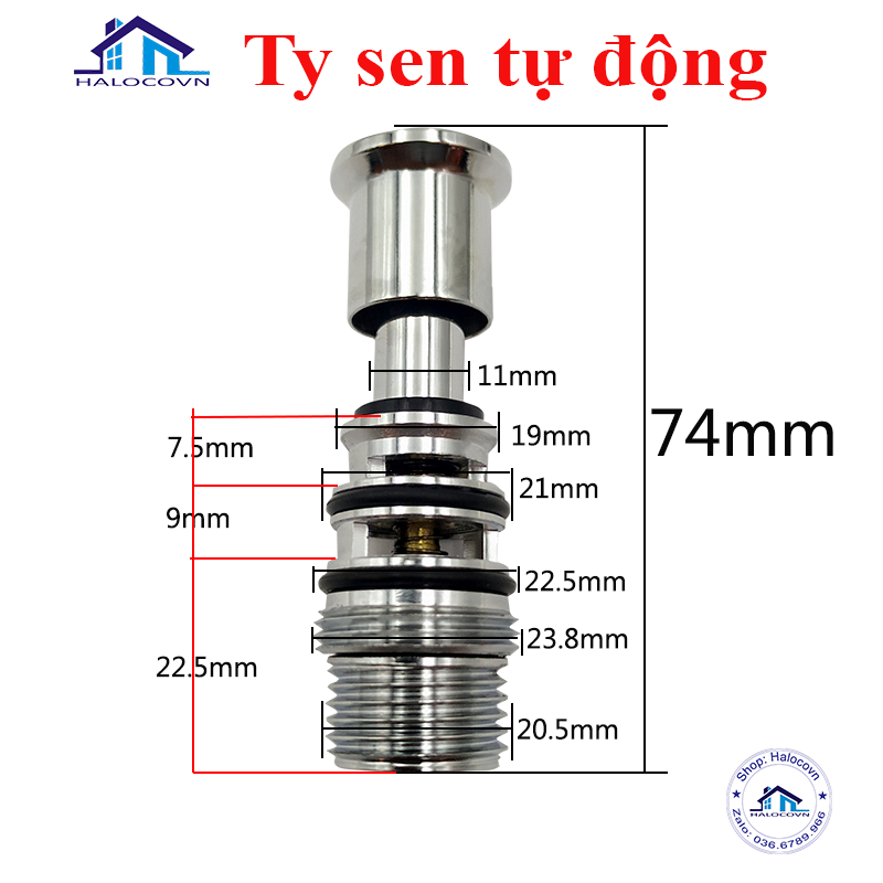 Bộ ty sen tự động của sen tắm cao cấp T 74