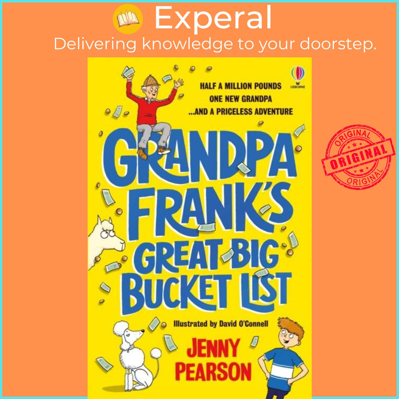 Sách - Grandpa Frank's Great Big Bucket List by David O'Connell (UK edition, paperback)