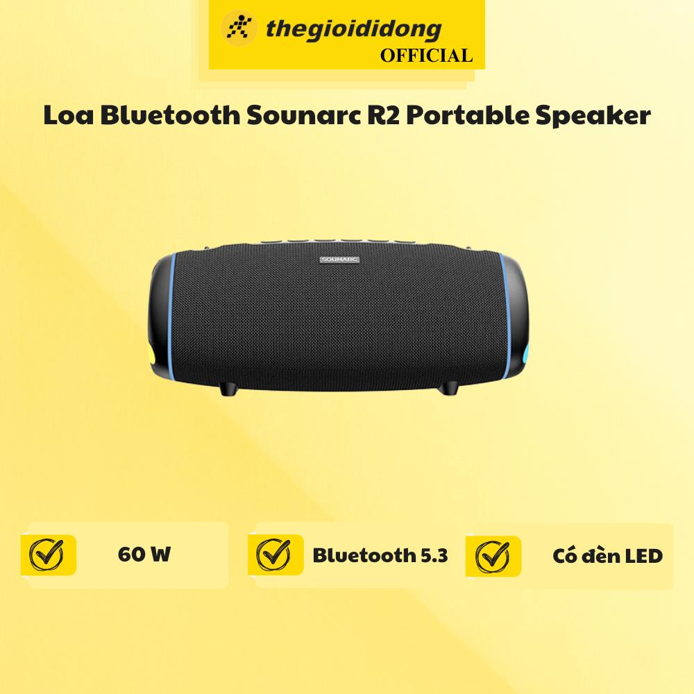 Loa Bluetooth Sounarc R2 Portable Speaker - Hàng Chính Hãng