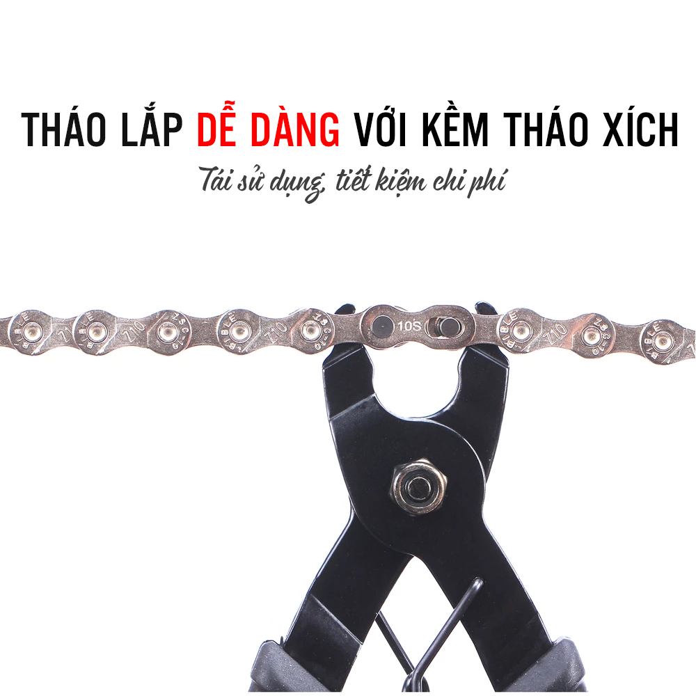 3 Bộ Khóa Nối Mắt Xích Xe Đạp Master Link 6/7/8S - 9S - 10S Mai Lee