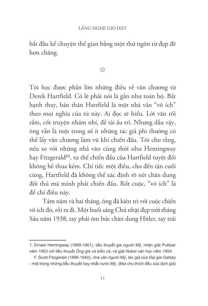 Lắng Nghe Gió Hát - Haruki Murakami