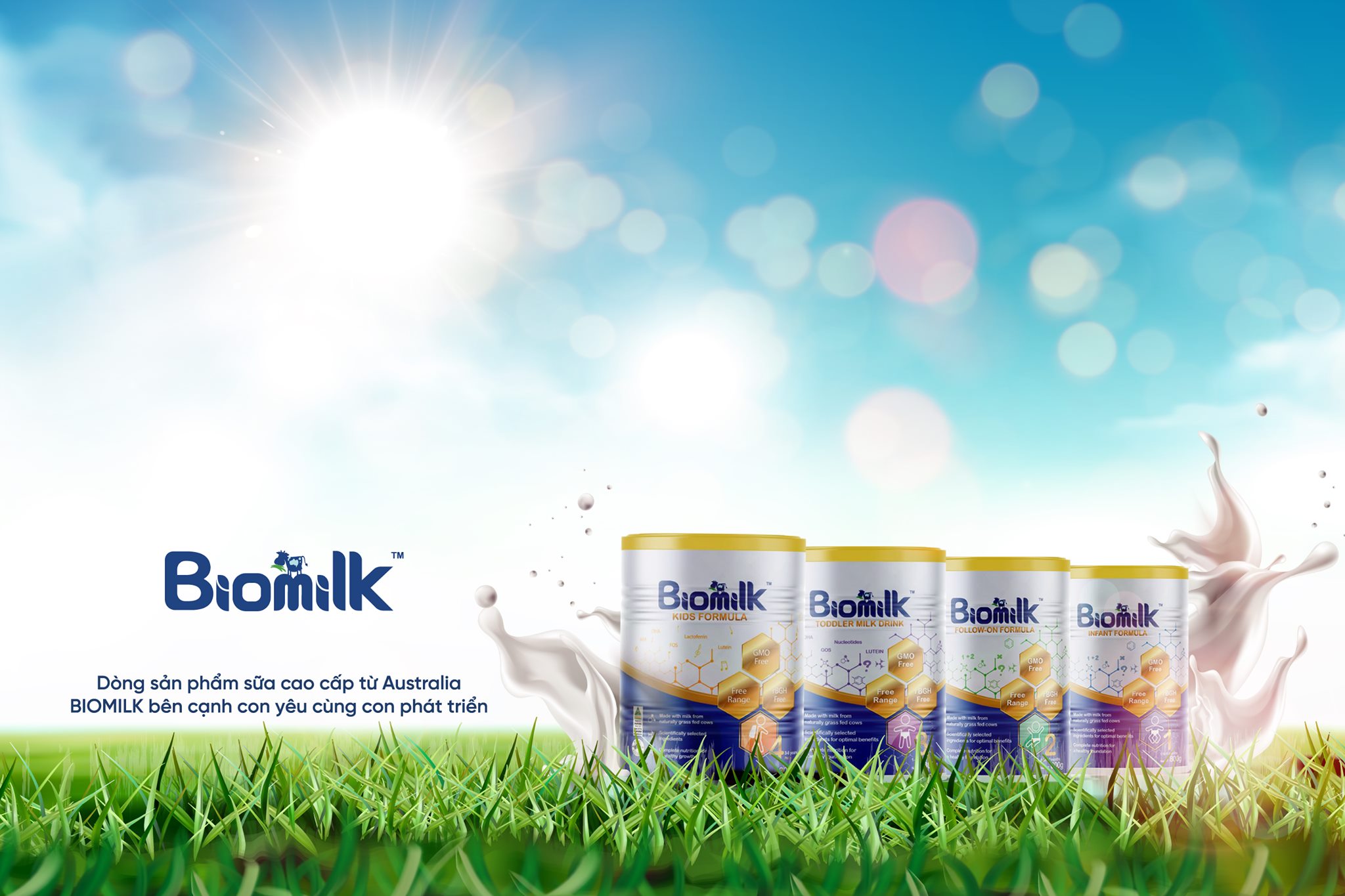 Sữa Biomilk Biomilk Infant Formula Úc Cho Bé Từ 0-6 Tháng Tuổi