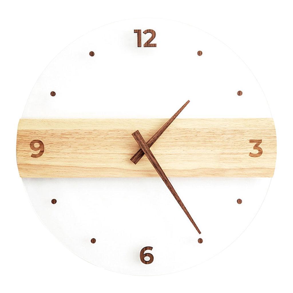 Simple Nordic Wall Clock 16 inch Clear   Decorative Bedroom
