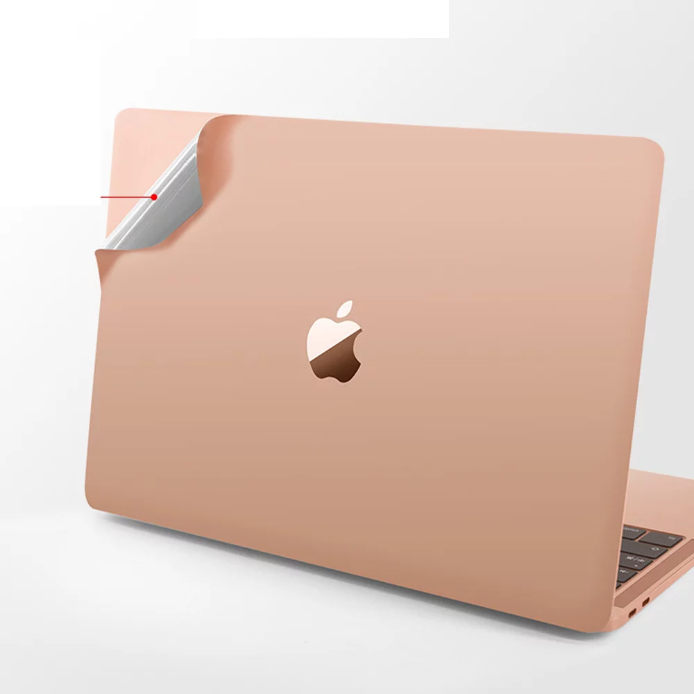 Bộ Dán Full Macbook 5in1 Cao Cấp - Màu Gold - Bảo vệ chống trầy xước -  Hàng Nhập Khẩu chính Hãng JRC