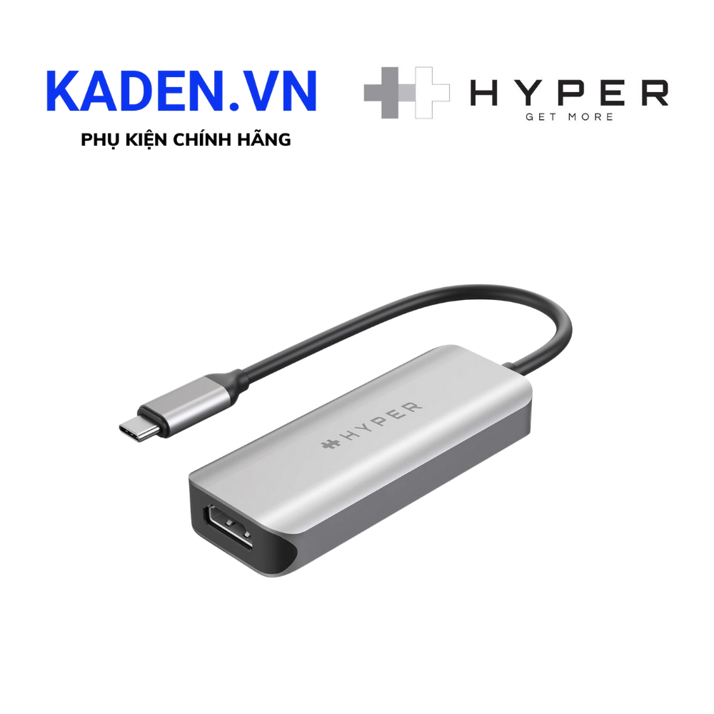 Hub Chuyển Đổi MacBook HYPERDRIVE HDMI 4K60Hz4-In-1 Usb-C HUB (HD41) - Hàng Chính Hãng