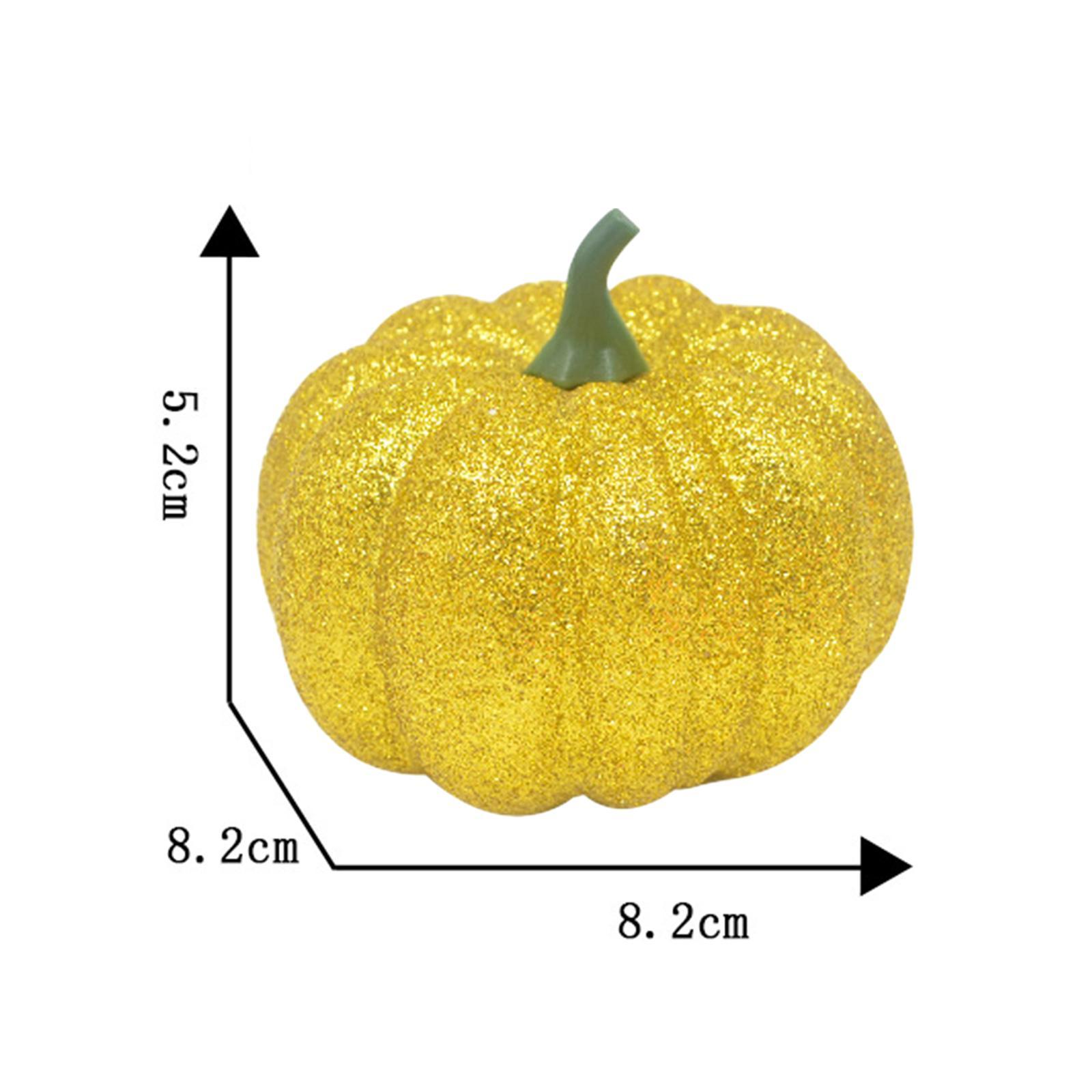 Artificial Pumpkin Foam Pumpkin Lifelike Fall Harvest Decorative Pumpkin Simulation Pumpkin for Table Thanksgiving Halloween Decor Fireplace