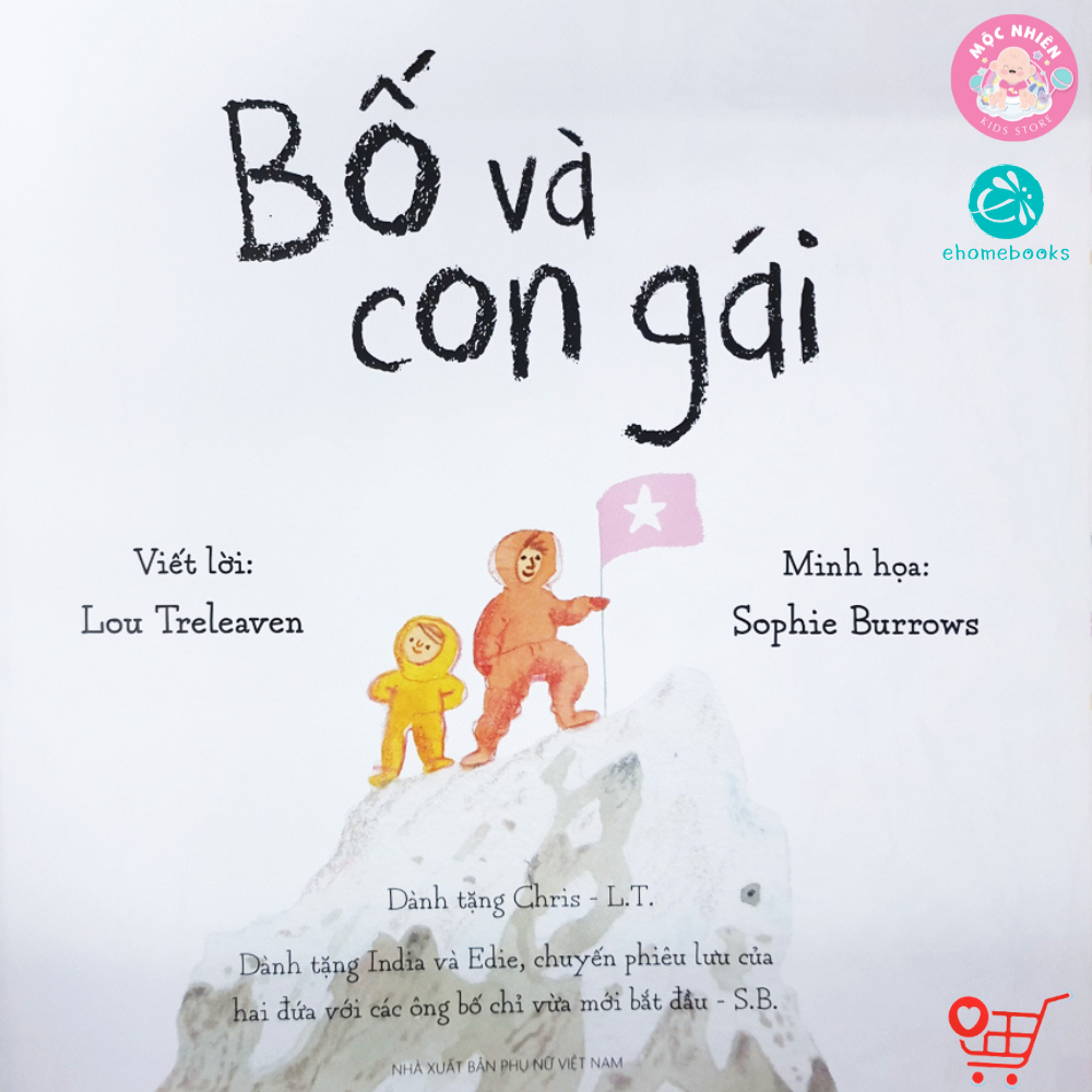 Sách tranh song ngữ - Bố và con gái - Ehomebooks