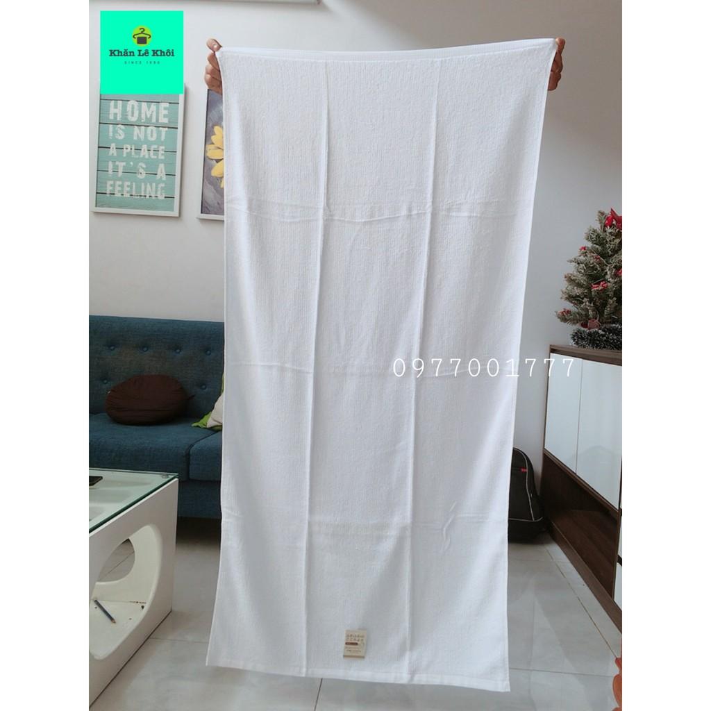 Khăn tắm Khách sạn Xuất Nhật có Logo 140cm x 70cm