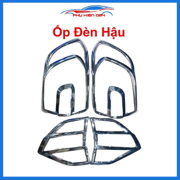 Ốp viền đèn pha hậu mạ crom Everest 2016-2017-2018-2019-2020-2021-2022 chống trầy trang trí bảo vệ xe