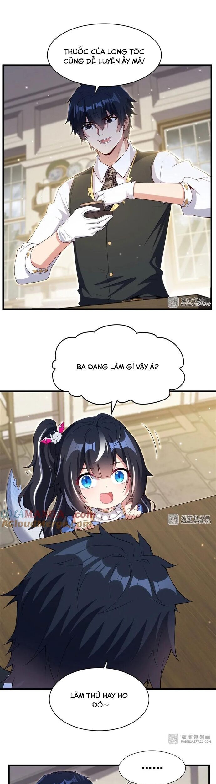 câm miệng đi ác long, ta không muốn trông trẻ với ngươi nữa! chapter 14 9