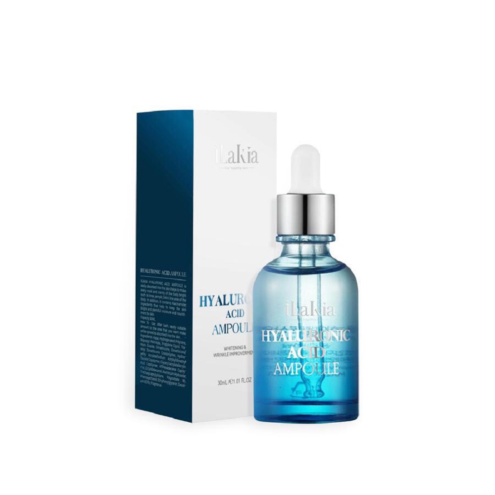 iLakia - Tinh Chất Serum HYALURONIC Phục Hồi Tái Tạo &amp; Dưỡng Da Chuyên Sâu 30 ml KOREA