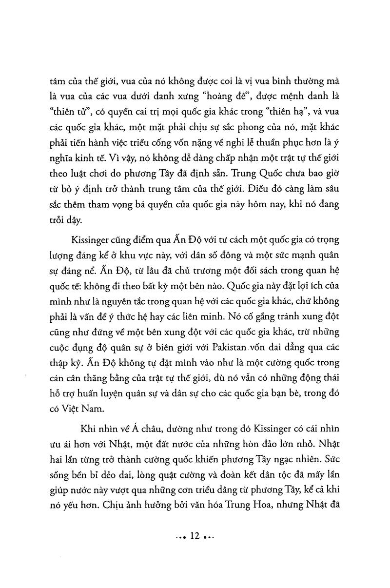 Trật Tự Thế Giới (Tái Bản 2023)