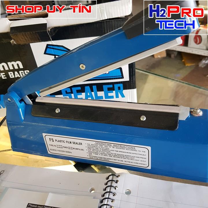 Máy hàn miệng túi dập tay size 20cm Impulse sealer 200mm