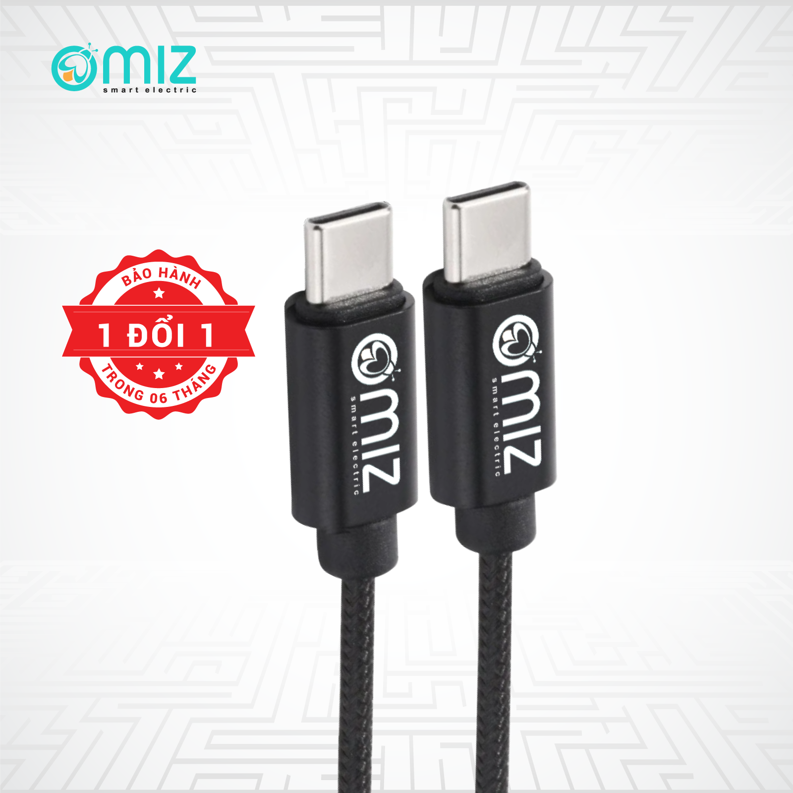 Cáp Sạc Nhanh Omiz Sạc Nhanh 20-60W, Dây Dù Bền Bỉ - Hàng chính hãng