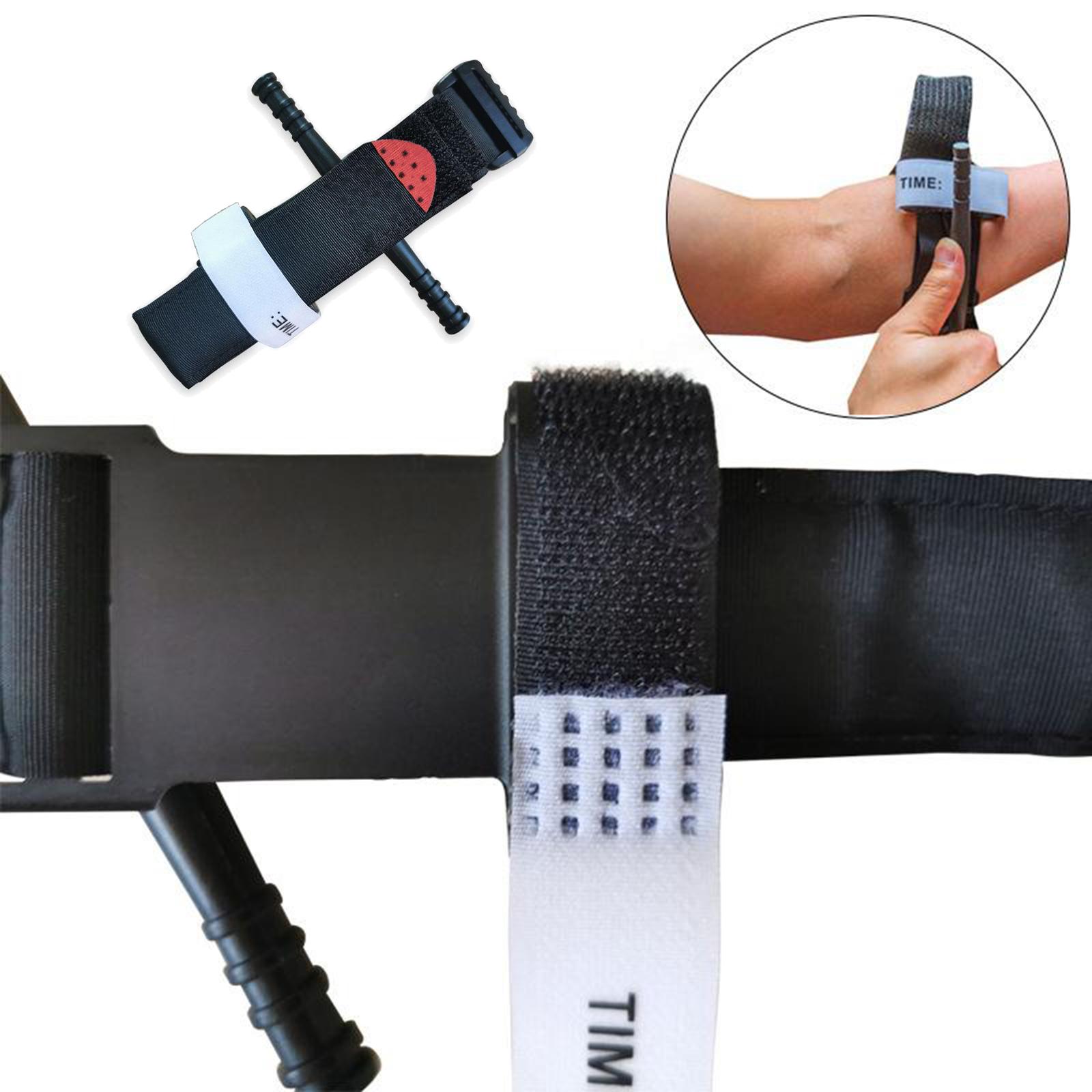 Tourniquet Strap Buckle Band Paramedic Kit for First Aid Bleeding Control School Training Severe Emergencies Blood Stop Belt