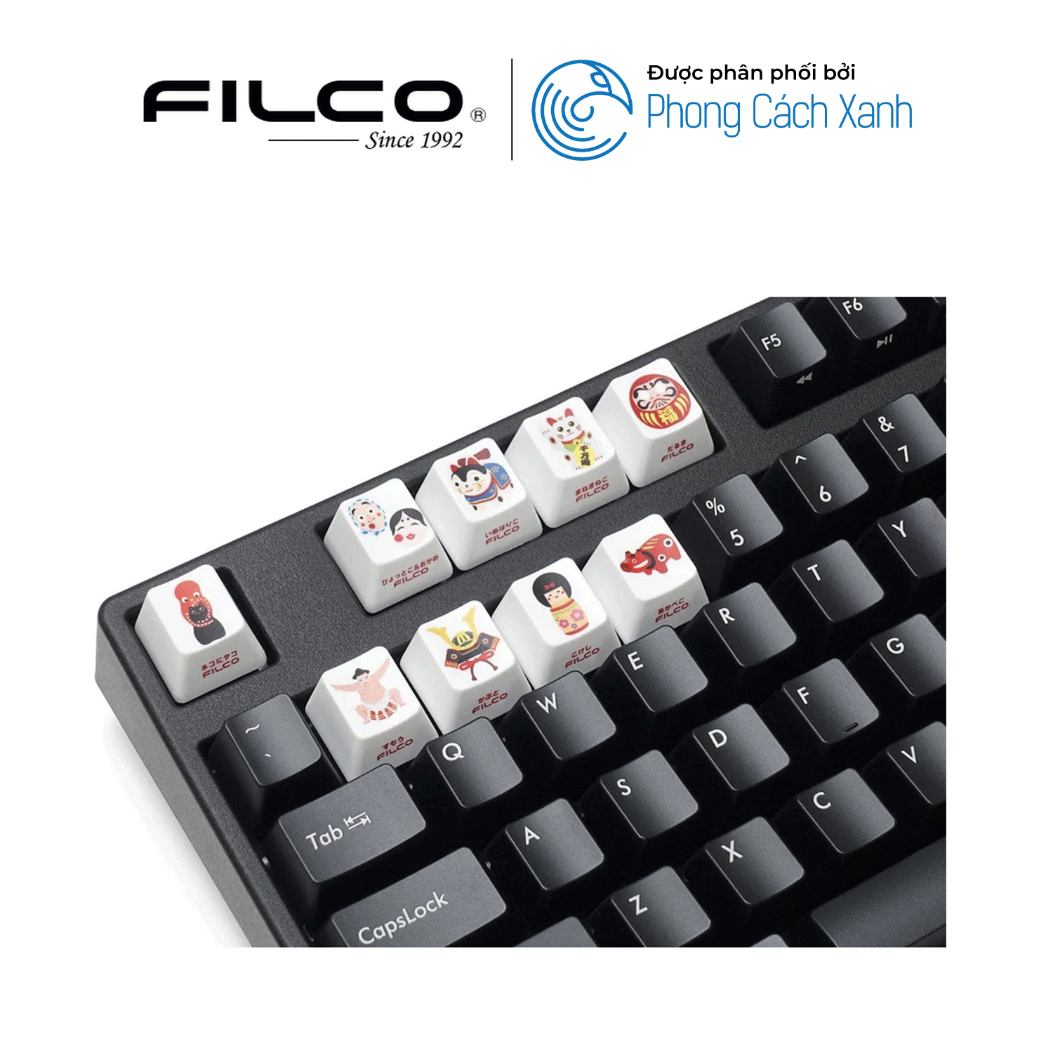 Bộ keycap Filco Lưu Niệm (9 keycap) - Hàng Chính Hãng