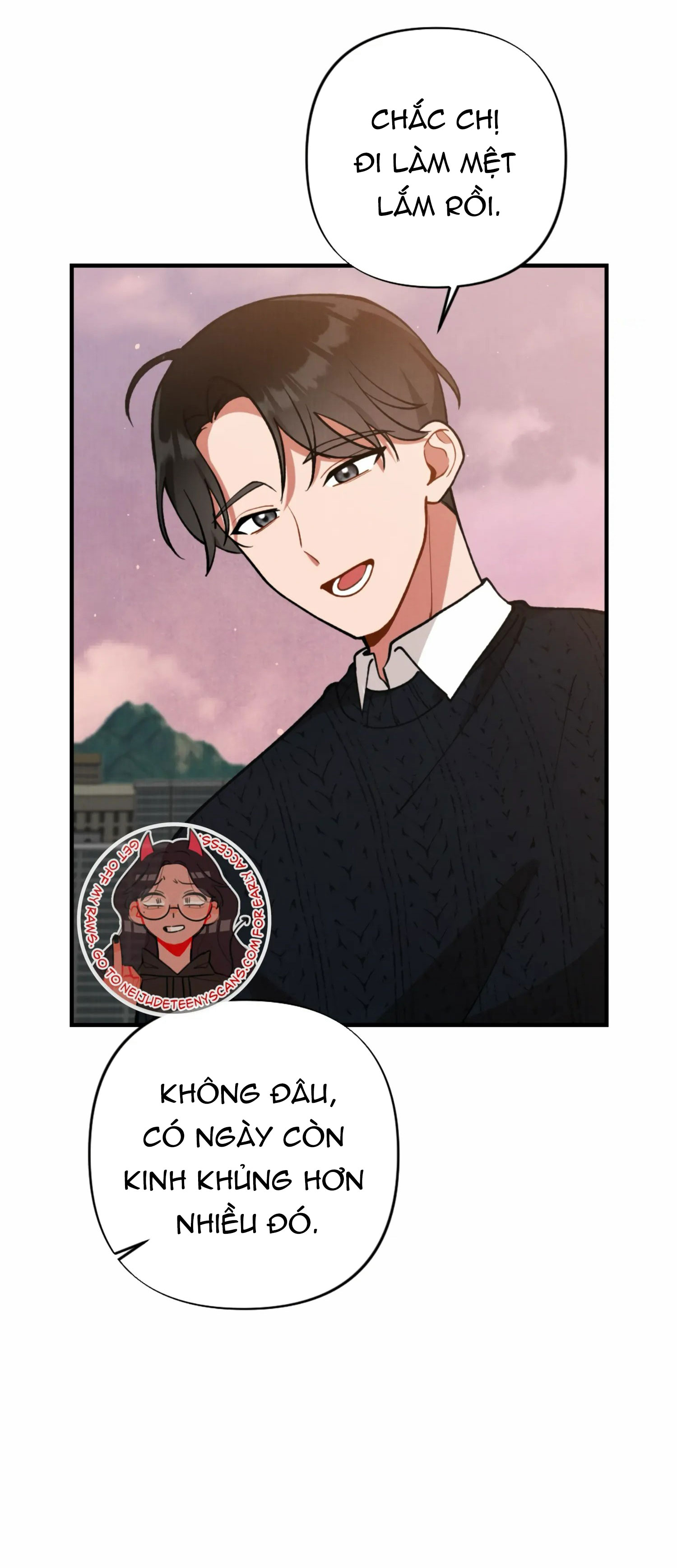 [18+] bạn của em trai không thể to như vậy! chapter 5.2 24