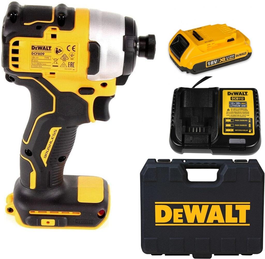 MÁY VẶN VÍT pin CẦM TAY 20VMAX/BL DEWALT DCF809D1- HÀNG CHÍNH HÃNG