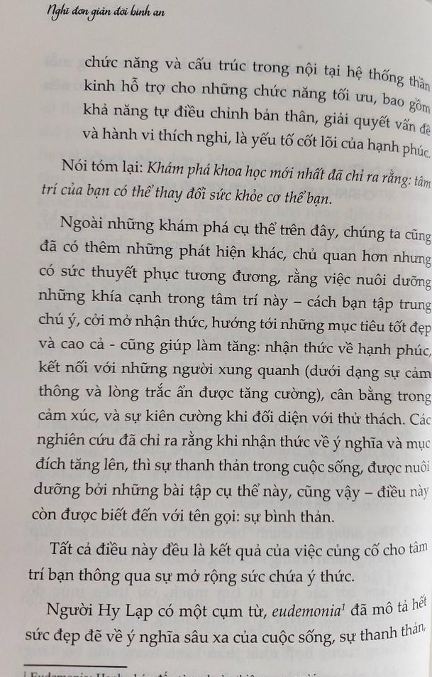 Nghĩ Đơn Giản Cho Đời Bình An