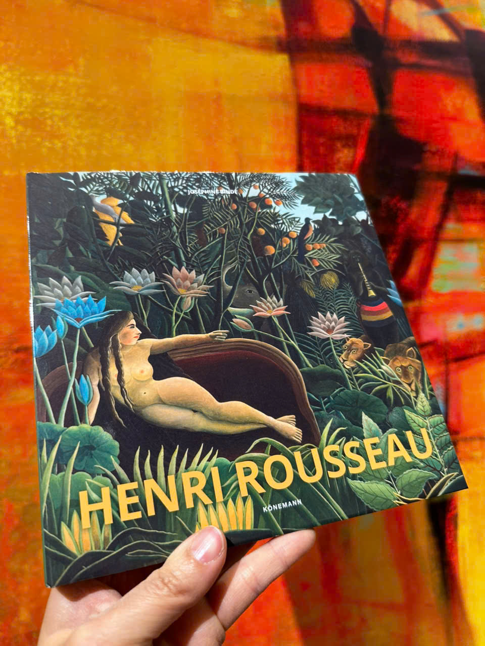 Sách - Henri Rousseau by Josephine Binde - Nghệ thuật tiếng Anh/ Art Book in English