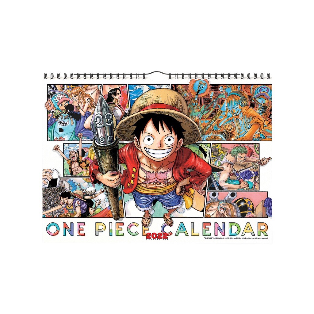 Lịch treo tường Manga One Piece 2022 Kim Đồng