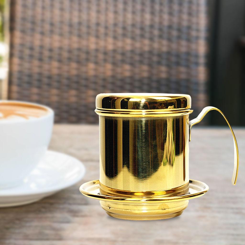 2x Durable Vietnamese Coffee Pot for Home Office Bar Kitchen Restaurant Cafe