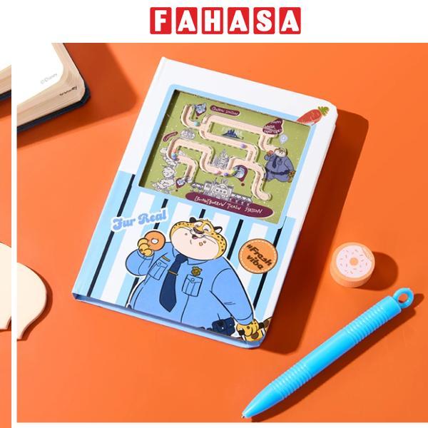 Sổ Ghi Chú Mê Cung Zootopia - 128 Trang - Ume A75375-3 - Clawhauser