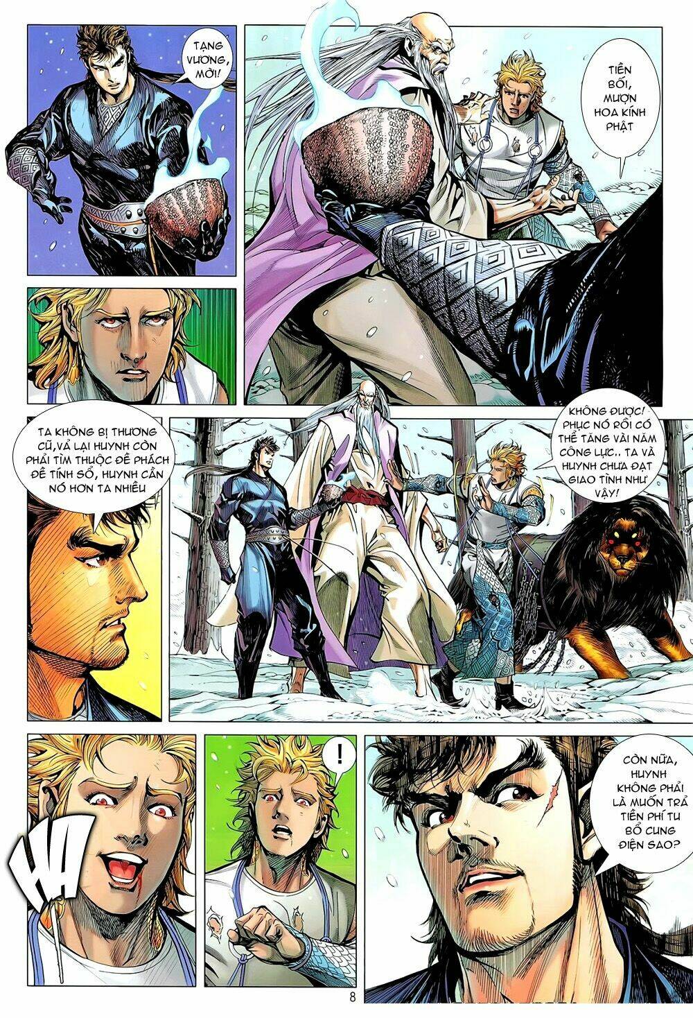 thiết tướng tung hoành (cựu tác) chapter 44 8