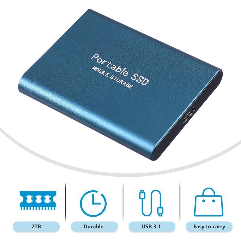 Ổ Cứng Ngoài SSD M.2 Tốc Độ Cao 500GB / 1TB / 2TB