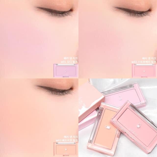 [3 MÀU MỚI][MILK SERIES] Phấn Má Hồng Xinh Xắn Ngọt Ngào Dạng Nén Romand Better Than Cheek 3.8g