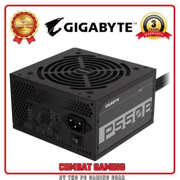 Nguồn GIGABYTE GP P550B 550W (80 PLus Bronze/Màu Đen) - Hàng Chính Hãng