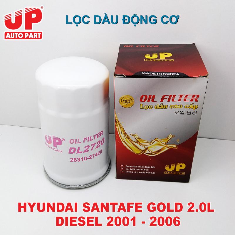 Lọc dầu lọc nhớt cốc lọc dầu động cơ HYUNDAI SANTAFE GOLD 2.0L DIESEL 2001 - 2006