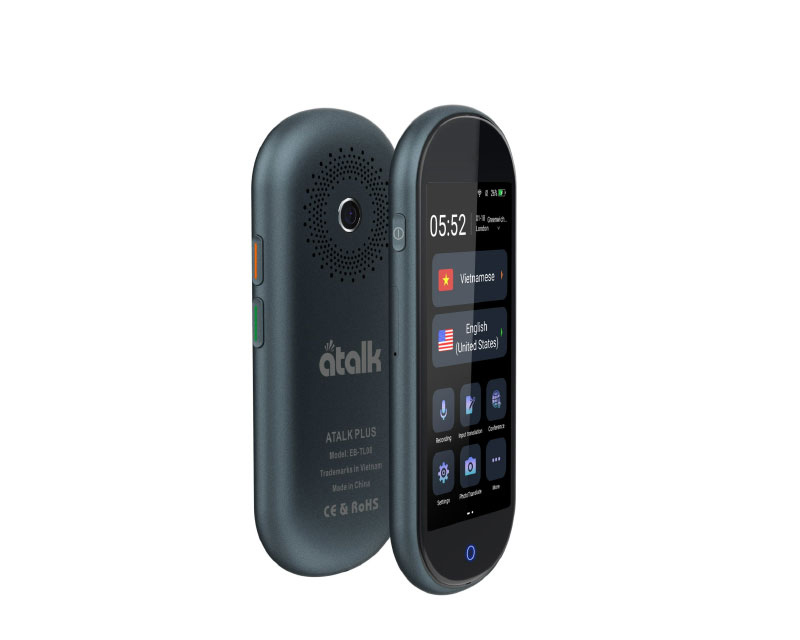 Máy Phiên Dịch Atalk Plus+ Cầm Tay Dịch 137 ngôn ngữ, Dịch offline, Dịch 2 chiều