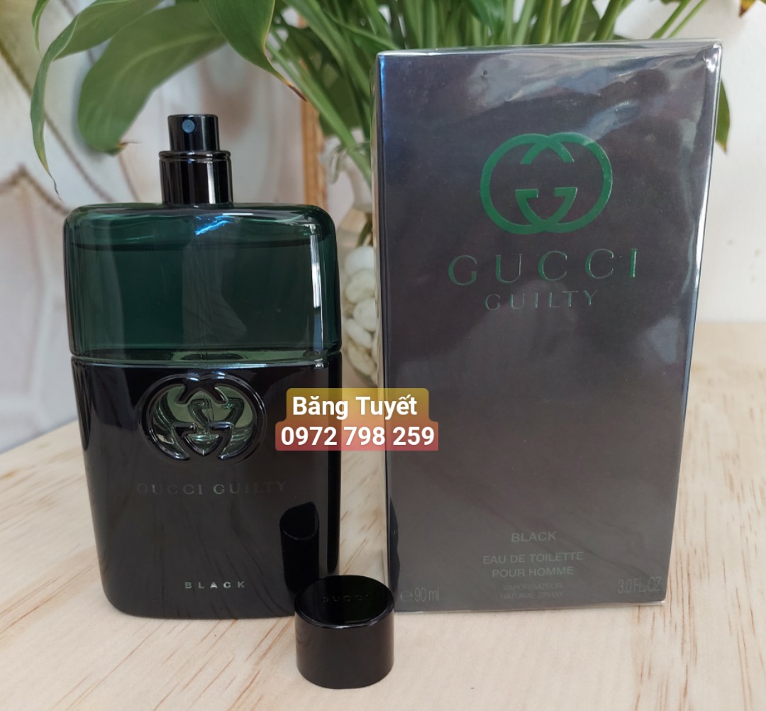 Nươc Hoa Nam Guci Guilty Black Pour Homme 100ml