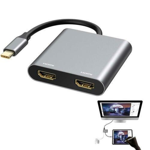 Hub Chuyển Đổi Type C Sang HDMI 2 Trong 1 4K Chuyên Dụng Cho Macbook Laptop Điện Thoại