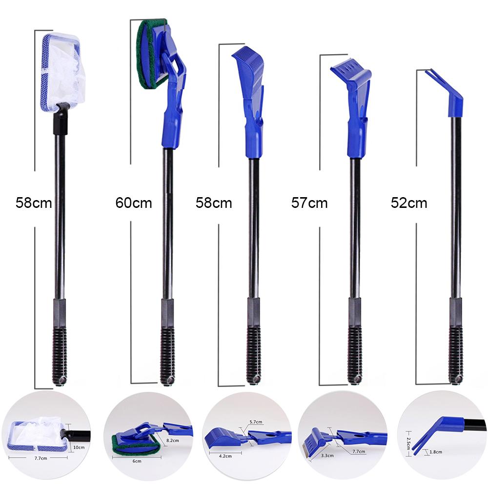 Dụng cụ vệ sinh bể cá đa năng 5 trong 1