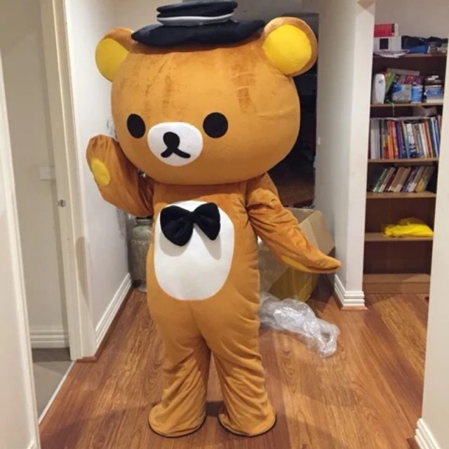 Mascot hoá trang nhân vật rillakuma