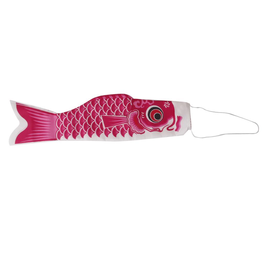 2x 40cm Japanese Carp Windsock Streamer Fish Flag Kite Nobori Koinobori