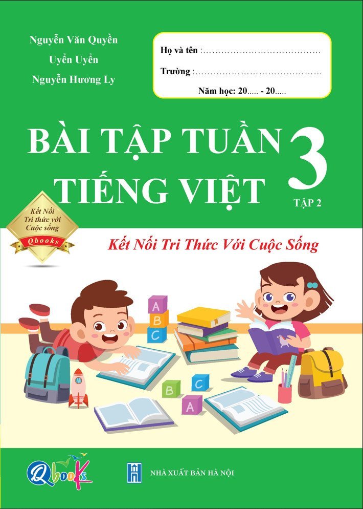 Combo Bài Tập Tuần và Đề Kiểm Tra Toán và Tiếng Việt lớp 3 - Kết Nối Tri Thức Với Cuộc Sống - Học Kì 2 (4 cuốn)