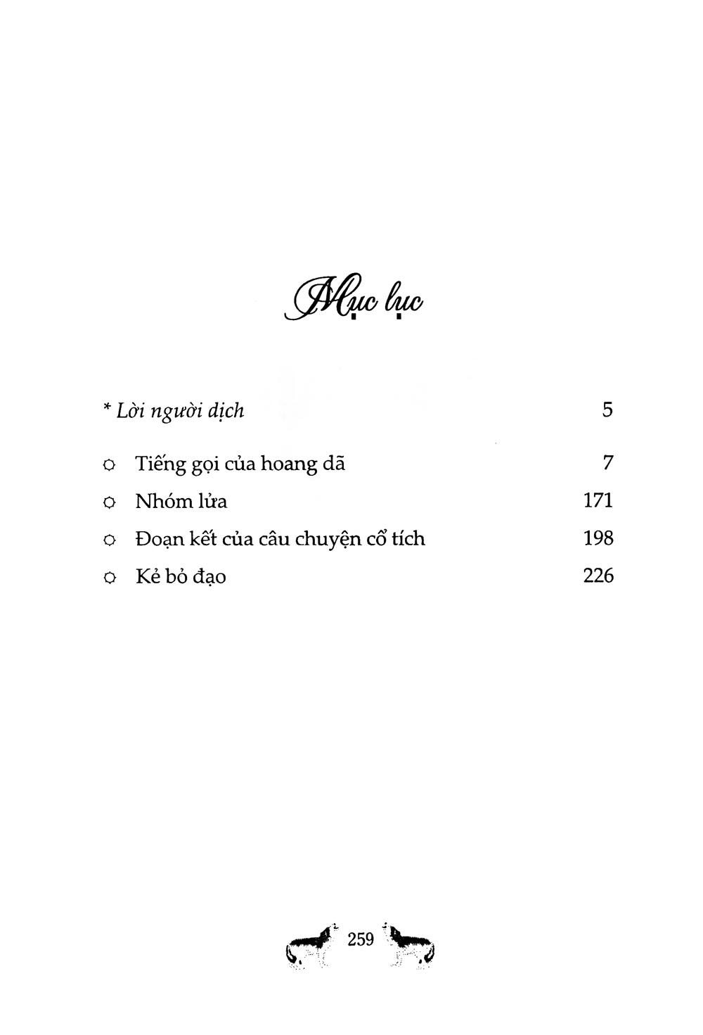 Sách Tiếng Gọi Của Hoang Dã