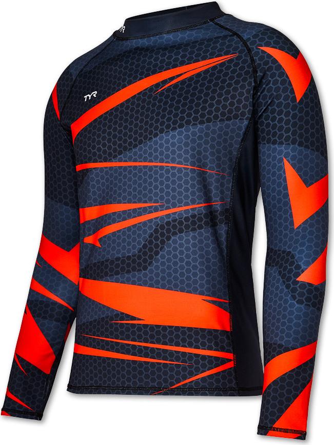 Áo bơi tay dài chống nắng TYR Kavaja Long Sleeve Rashguard