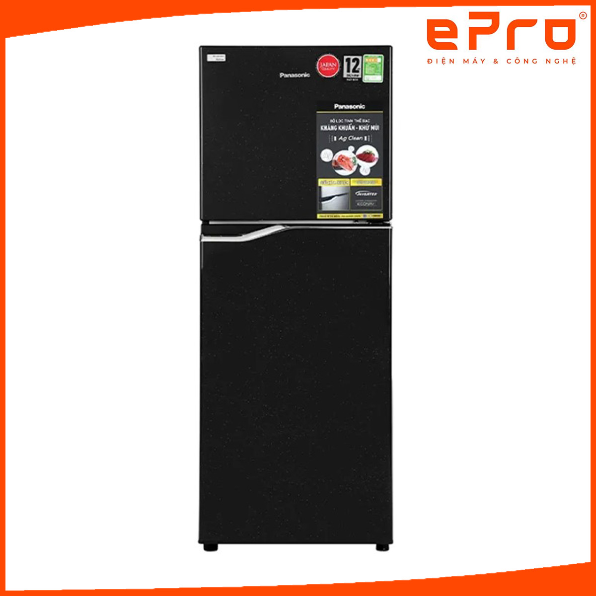 Tủ lạnh Inverter Panasonic NR-BA229PKVN - Hàng chính hãng - Giao HCM và 1 số tỉnh thành
