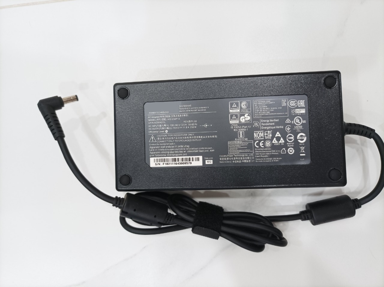 Sạc dành cho (Adapter for) Laptop Gaming MSI P65 CREATOR 9SF-891FR